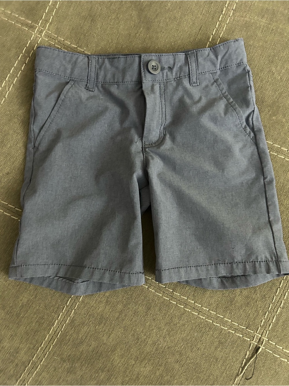 Classic Boys' Blue Cotton MC Blend Shorts